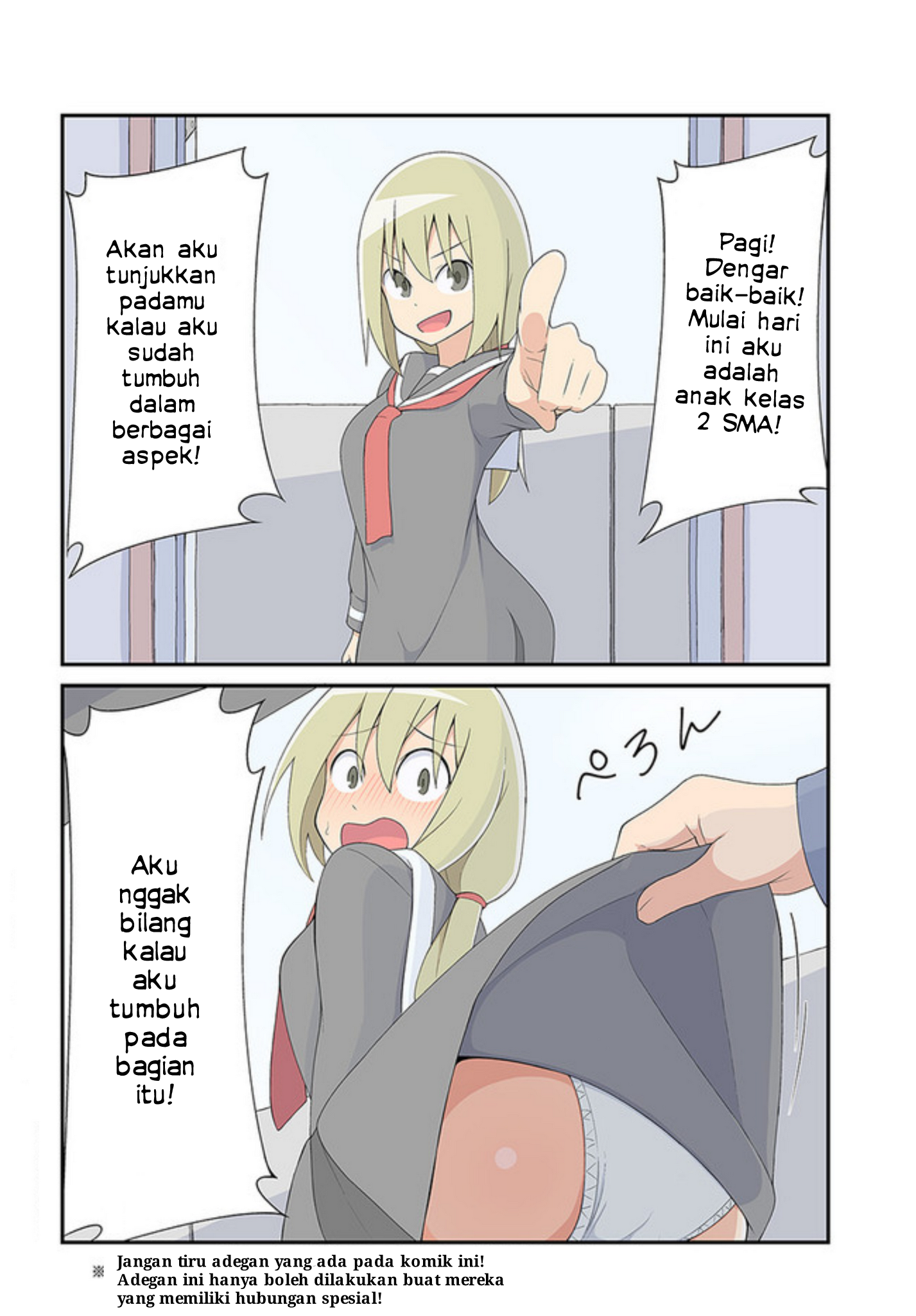 Mayuri-chan Who Quickly Gives Up Chapter 01 Gambar 4